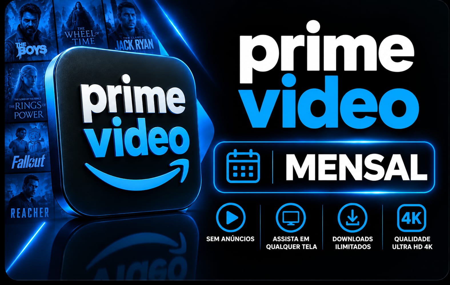 Prime Video — plano mensal